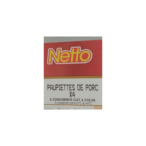 [3250391535286] NETTO Pork Paupiettes 500 g