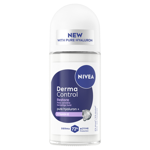 [4006000174037] NIVEA Roll-on Anti-perspirant Deodorant Derma Control Restore 50 ml