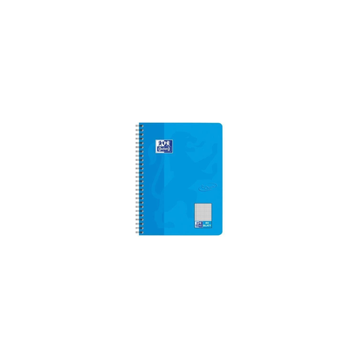 [4006140021031] OXFORD Touch Notebook, B5, Squared, 160 Pages, Sea Blue