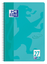 OXFORD TOUCH Notepad A4+ 80 sheets Aqua