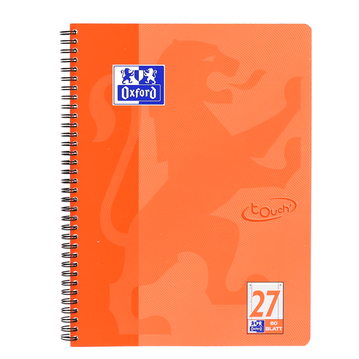 [4006140021390] OXFORD Bloco de notas TOUCH A4+ 80 folhas Coral