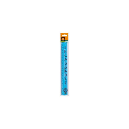[3250391563678] DOMÉDIA Flat Ruler 30cm Unbreakable 1 unit
