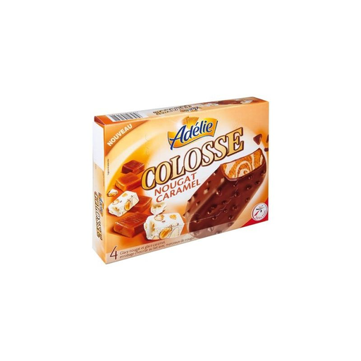 [3250391571321] ADELIE Conos Turrón Caramelo 4 x 291 g