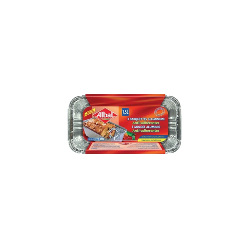 [4008871202796] ALBAL Papel de aluminio x3