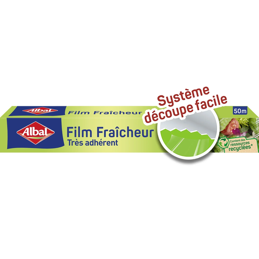 [4008871216861] ALBAL Film alimentaire 70% de ressources recyclées 50m