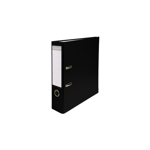 [4010960918419] EXACOMPTA Lever Arch File 80mm Spine Black