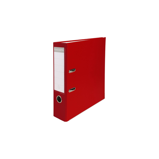 [4010960918433] EXACOMPTA Lever Arch File Red Wide Spine 75mm 2 Rings