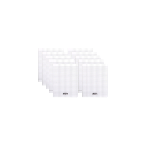 [4015600368890] CLAIREFONTAINE Calligraphe Notebook 24x32 cm Large Squares 96 pages - Pack of 10