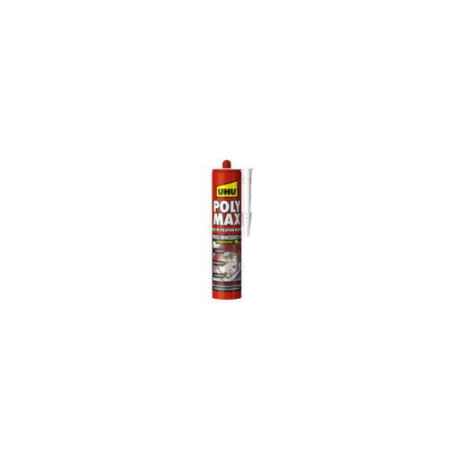 [4026700338652] UHU Colle Mastic Prise Immédiate Polymax Blanc 425 g