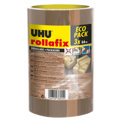 [4026700360554] UHU Fita adesiva 66M x3