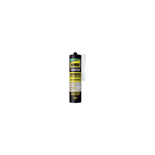 [4026700377255] UHU Mastic De Fixation Express Blanc Cartouche 370 g