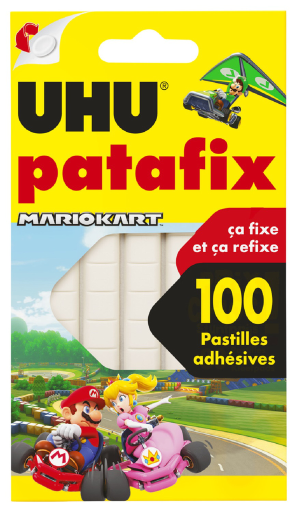 UHU Patafix branco 100 pastilhas