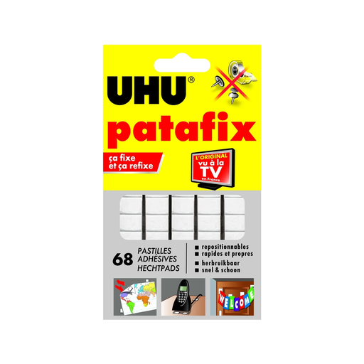 [4026700412055] UHU Patafix Adhesive Pads 68 pads