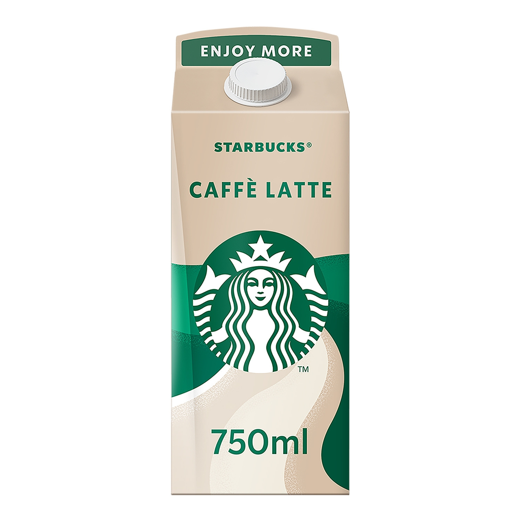 STARBUCKS Boisson lactée Caffè Latte 750 ml