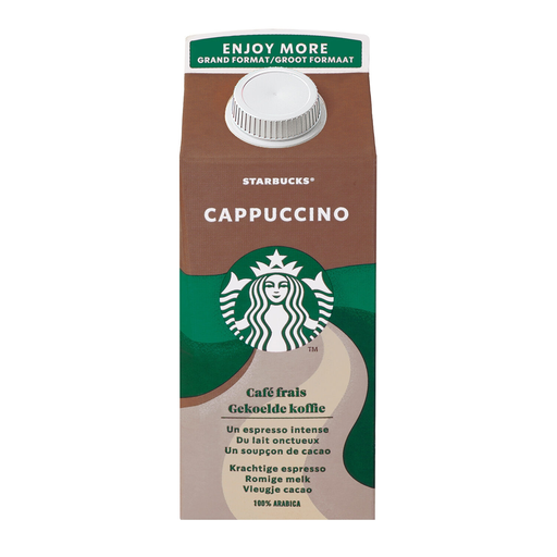 [4100290027124] STARBUCKS Milk Drink Cappuccino 750 ml