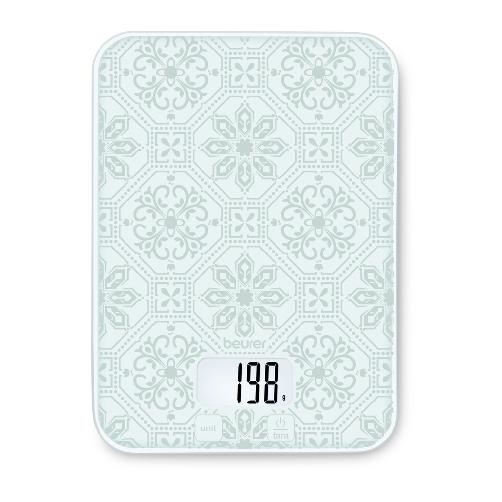 BEURER Balança de cozinha eletrónica KS 19 Bianco/Grigio