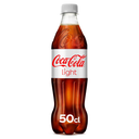 COCA-COLA Soda light taste sugar free 50 cl