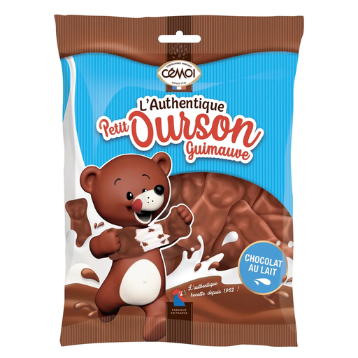 [4250694701561] CEMOI L'Véritable petit ourson guimauve chocolat au lait 180 g