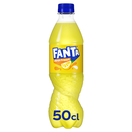 [0000054492493] FANTA Soda au citron aux arômes naturels 12 x 50 cl
