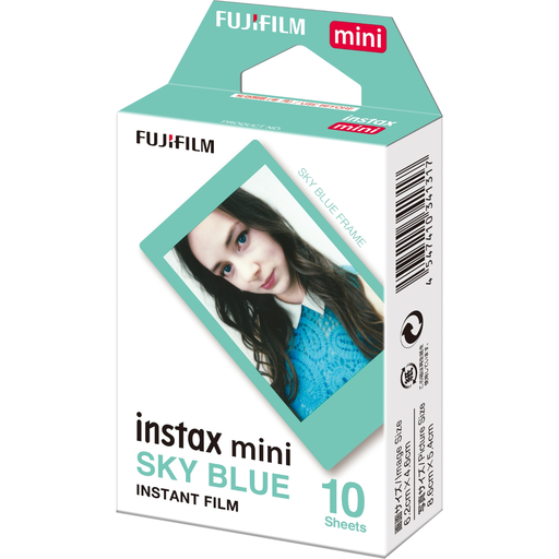 [4547410341317] FUJIFILM Instax Mini Sky Blue Film 10 sheets