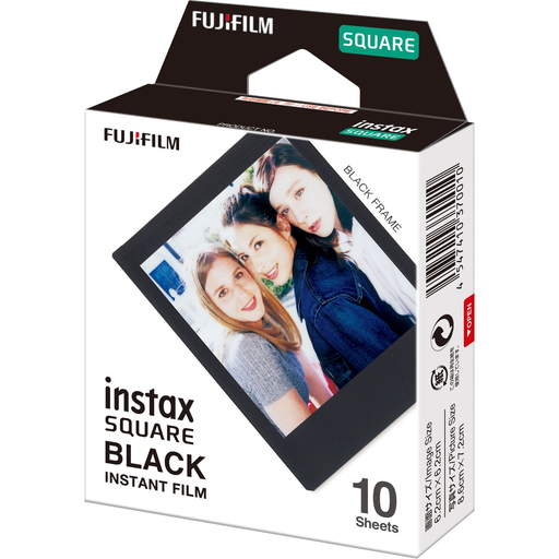 [4547410370010] FUJIFILM Instax mini Instant Film Black Frame 10-pack