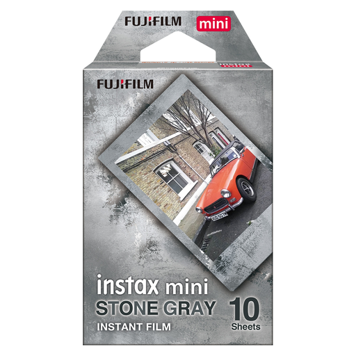 [4547410466812] FUJIFILM Instax Mini Stone Gray Instant Film 10 photos