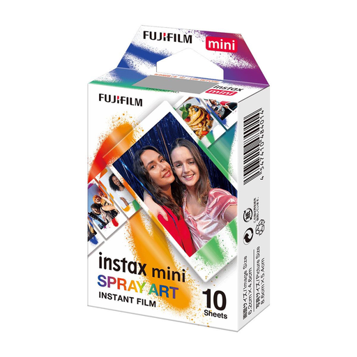 [4547410484014] FUJIFILM Instax Mini Spray Art Instant Film 10 sheets