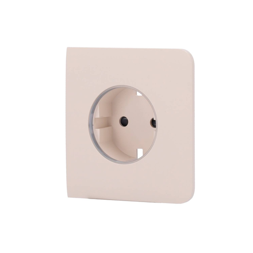 [4823114041235] AJAX Cubierta Lateral Para Enchufe Inteligente Sidecover Beige Marfil
