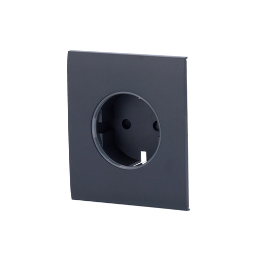 [4823114041853] AJAX Tapa Central para Enchufe Inteligente Centercover Graphite