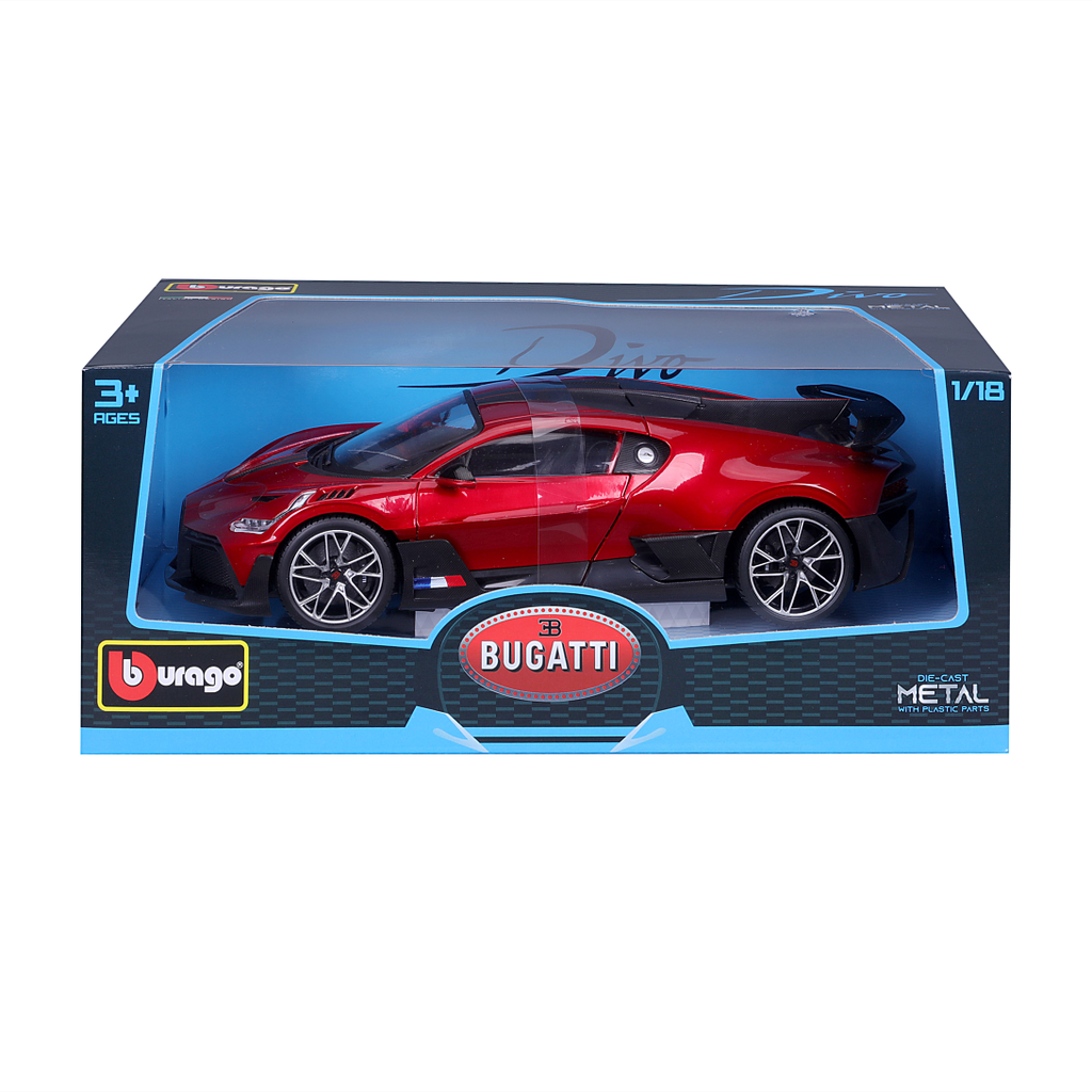 BBURAGO Sortido de 6 carros 1/18