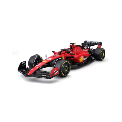 [4893993014859] BBURAGO F1 Ferrari Sf23 Charles Leclerc Carro em Miniatura 1/43