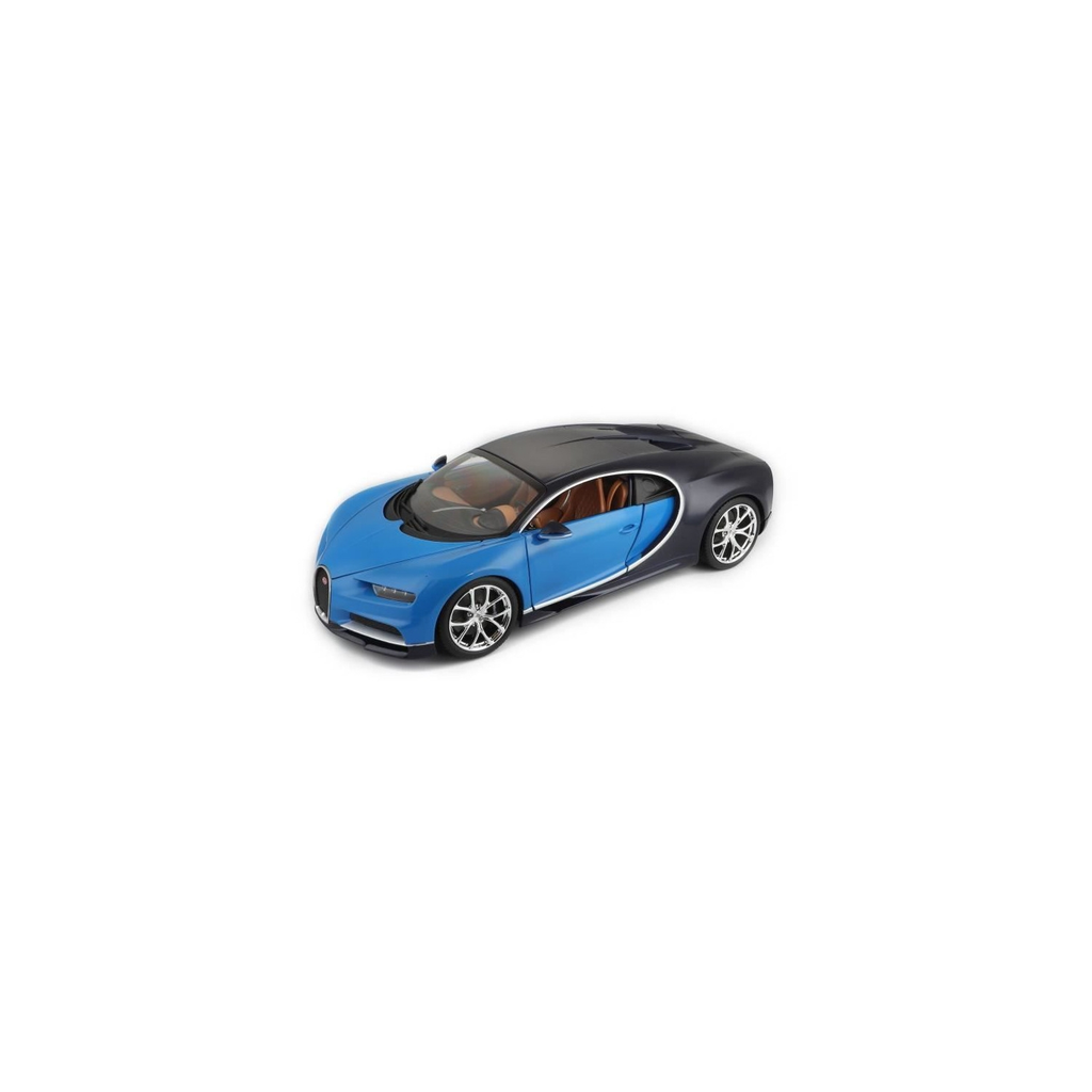 BBURAGO Voiture de collection Bugatti Chiron bleue 1/18