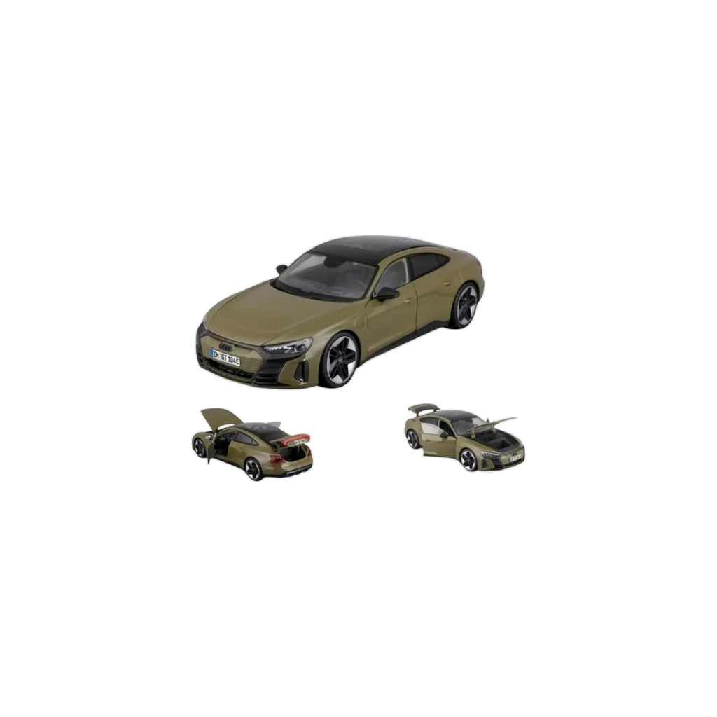 BBURAGO Coche Audi RS E-Tron GT 2022 escala 1/18 Tactical Green