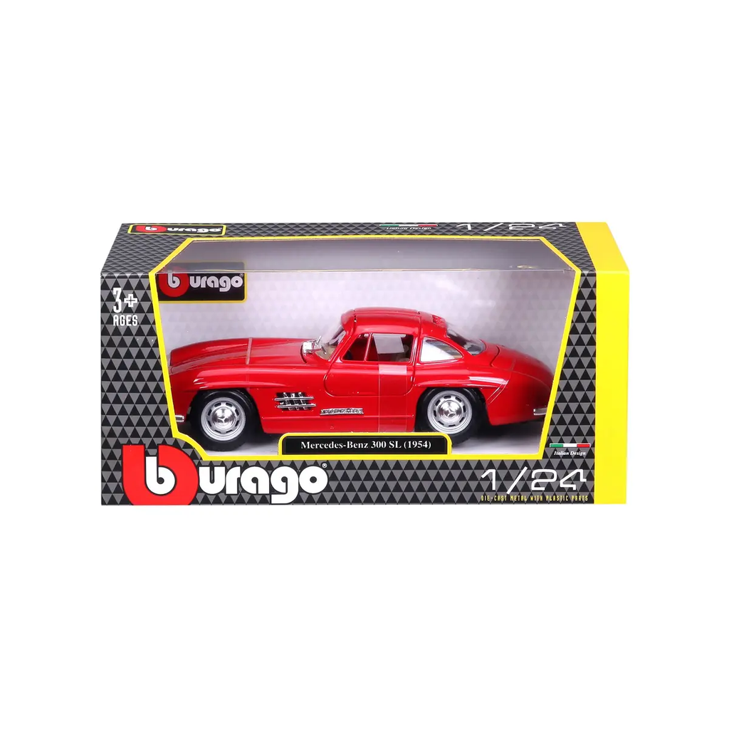 BBURAGO Collection Assortment of 12 cars 1/24