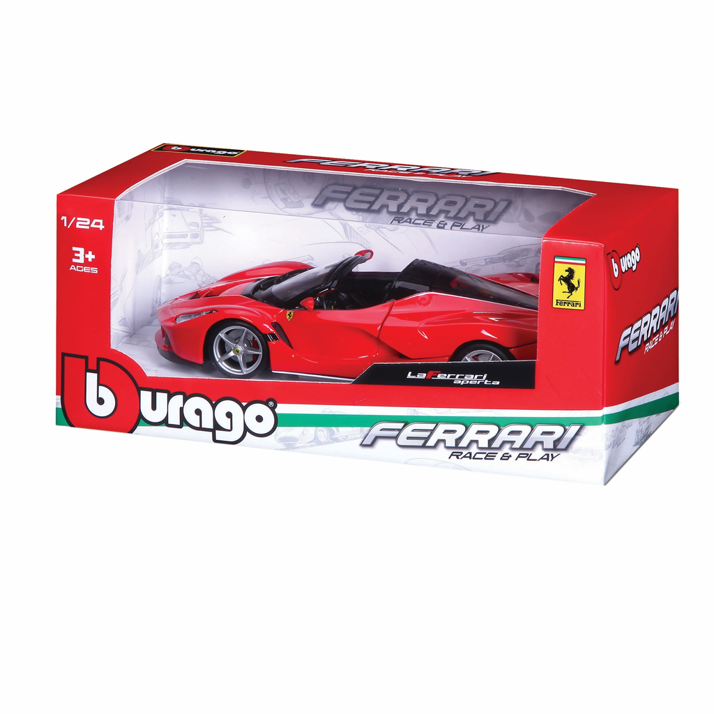 BBURAGO Ferrari Assortiment 12 pieces 1/24