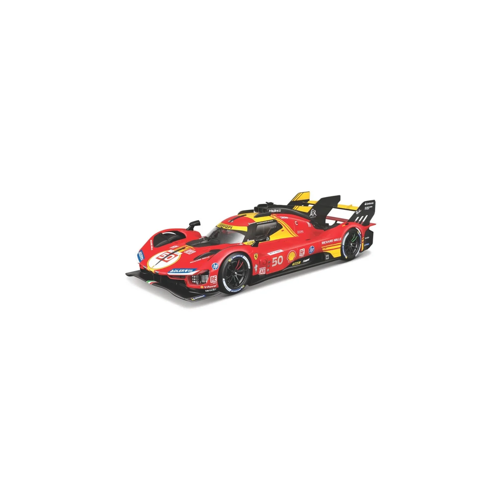BBURAGO Coche Ferrari 499P LMH 2023 escala 1/24 Rojo