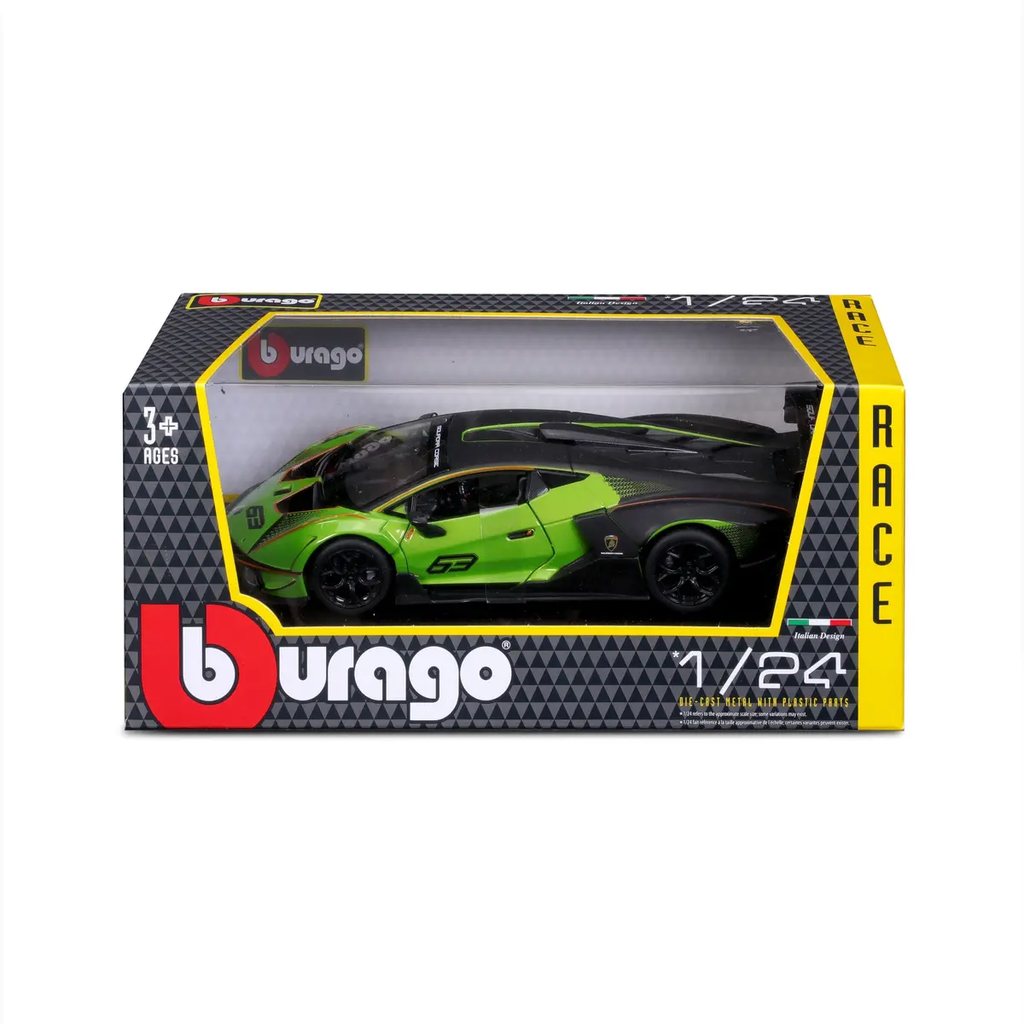 BBURAGO Coche Lamborghini Essenza SCV 12 Verde Negro