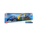 BBURAGO Tractor Fendt o New Holland o Massey Fergusson + remolque a fricción surtido 1/43