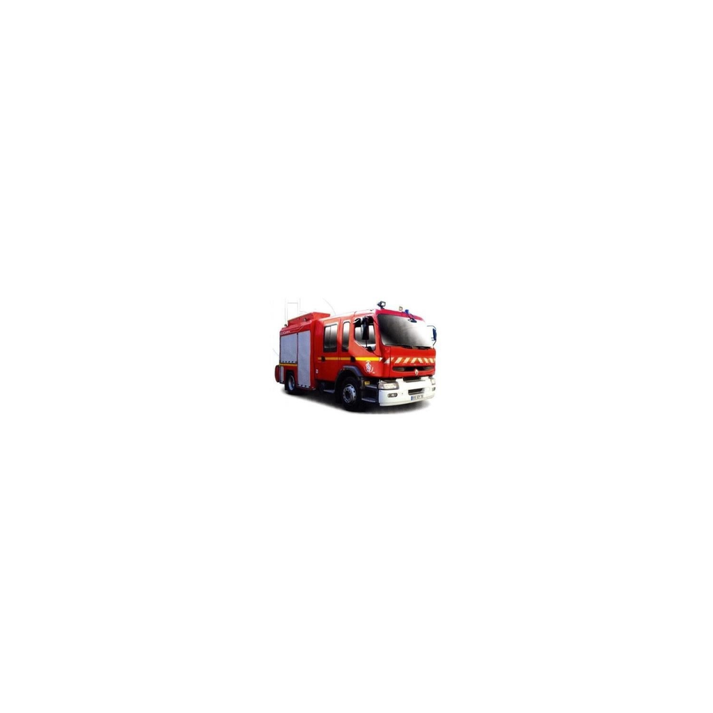BBURAGO Veículo de Bombeiros Renault Premium Escala 1/55