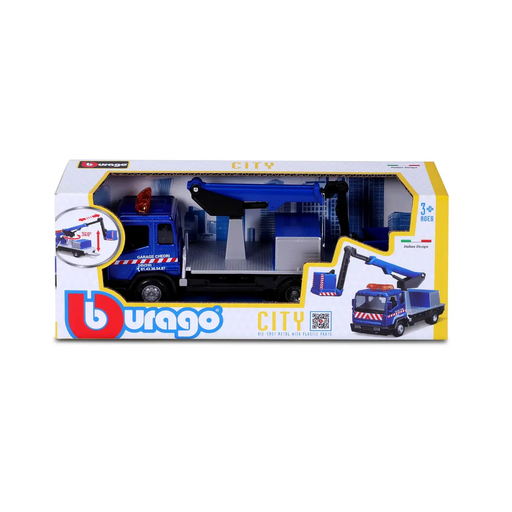 [4893993322602] BBURAGO Collection municipal vehicles assortiment 6 modèles 1/43