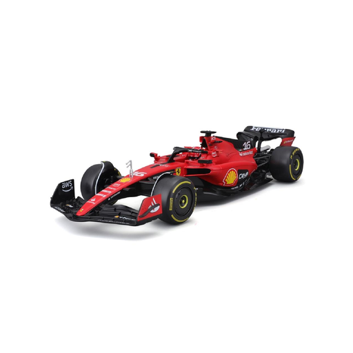 [4893993368358] BBURAGO F1 Ferrari Sf23 Charles Leclerc 16 Voiture Miniature 1/43