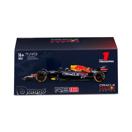 [4893993380626] BBURAGO F1 Red Bull Racing Rb18 Pre-assembled Sports Car Model 1:43