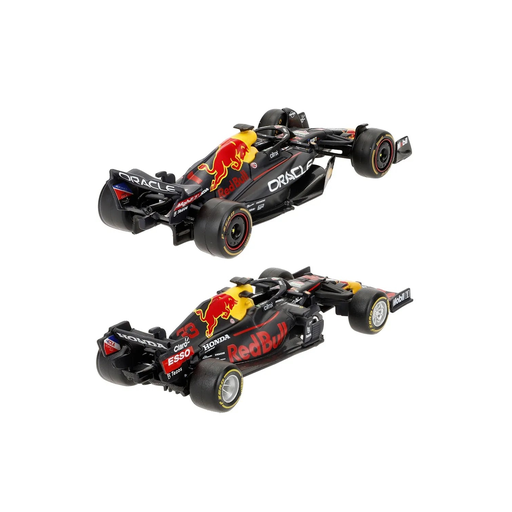 [4893993382132] BBURAGO Voiture Jouet F1 Red Bull Racing Max Verstappen 4 Modèles 1:43