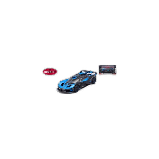 [4893993383061] BBURAGO Voiture Miniature Bugatti Bolide 1:43 Bleu
