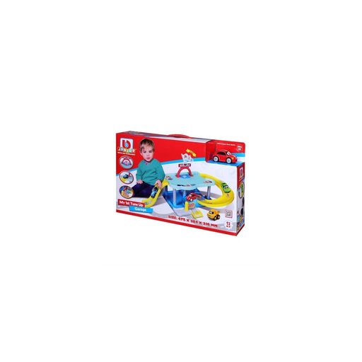 [4893998886116] BBURAGO Bb Junior Mi Primer Garaje + 1 Vehículo