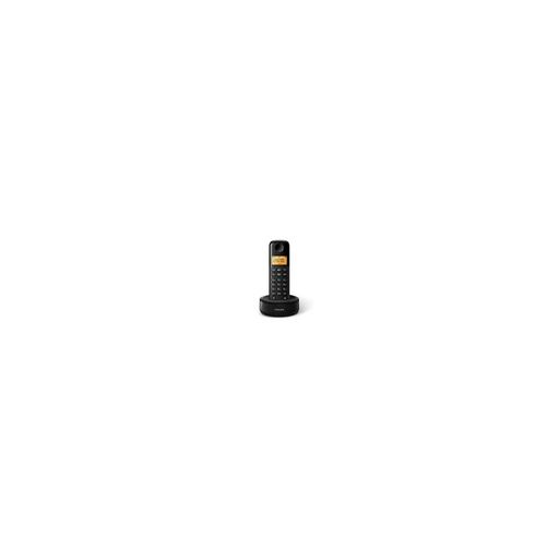 [4895229101012] PHILIPS Telefone Sem Fios D1601B/01 1,6 300 mAh GAP Preto