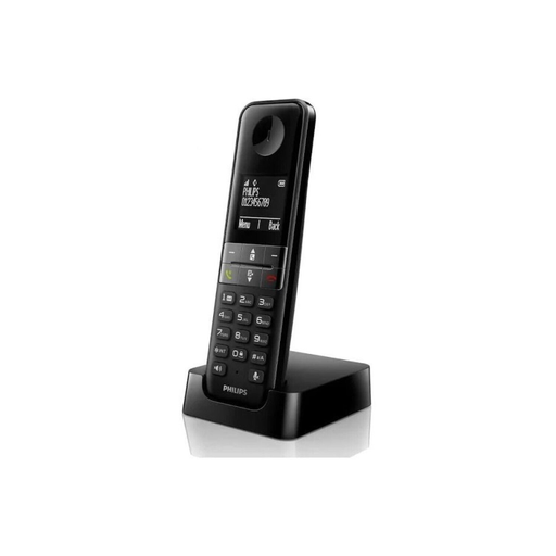 [4895229101128] PHILIPS Telefone Sem Fios D4701B/34 Preto