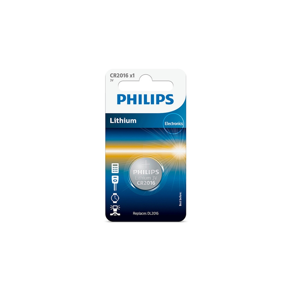 PHILIPS CR2016 Batteries 1 piece