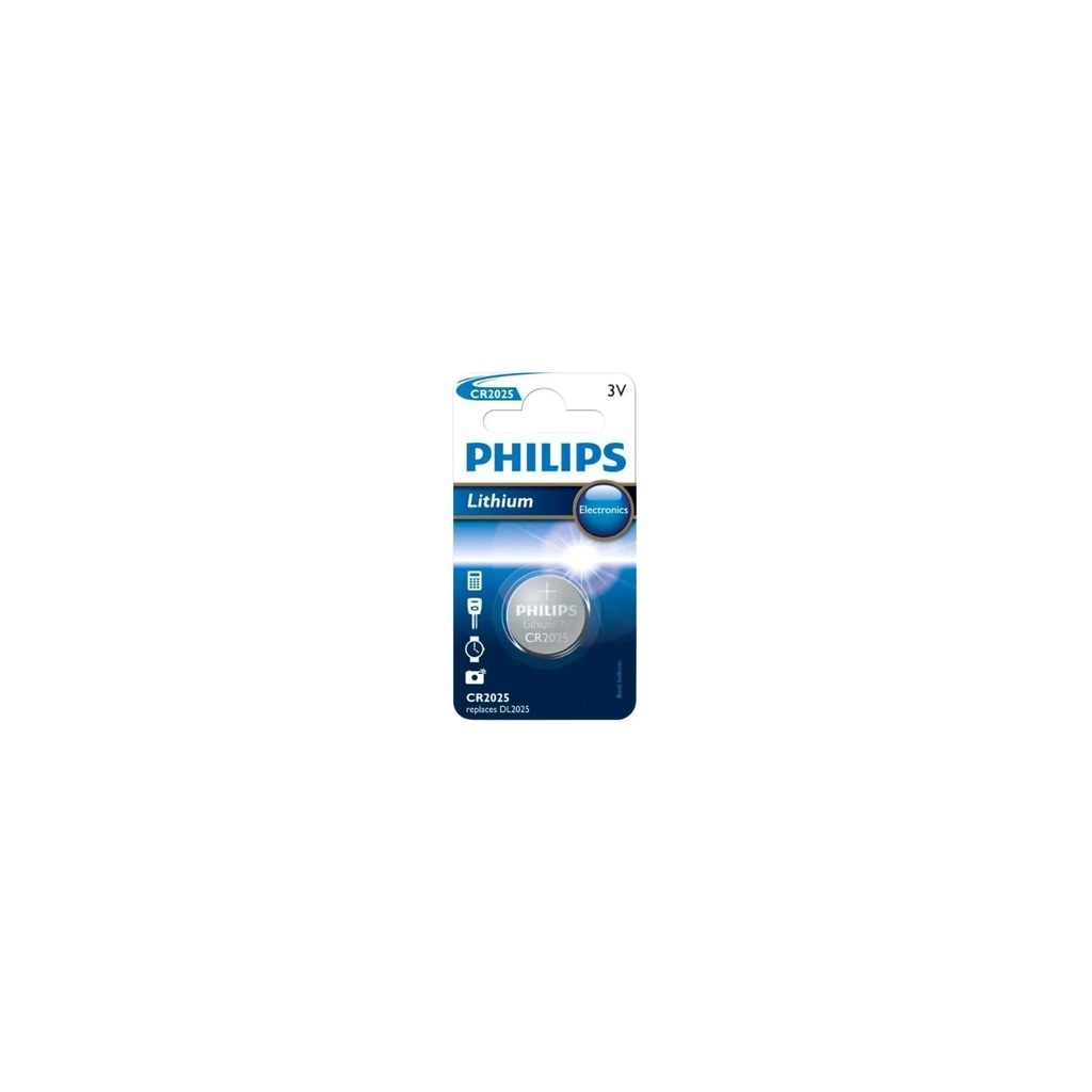 PHILIPS Pilha Botão CR2025 3V