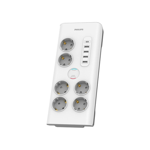 [4895229121072] PHILIPS Regleta 6 Tomas Schuko